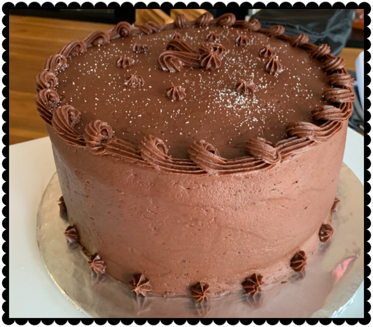 Three-Layer Chocolate Cake