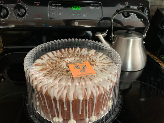 Pecan Cream Cheese Pound cake