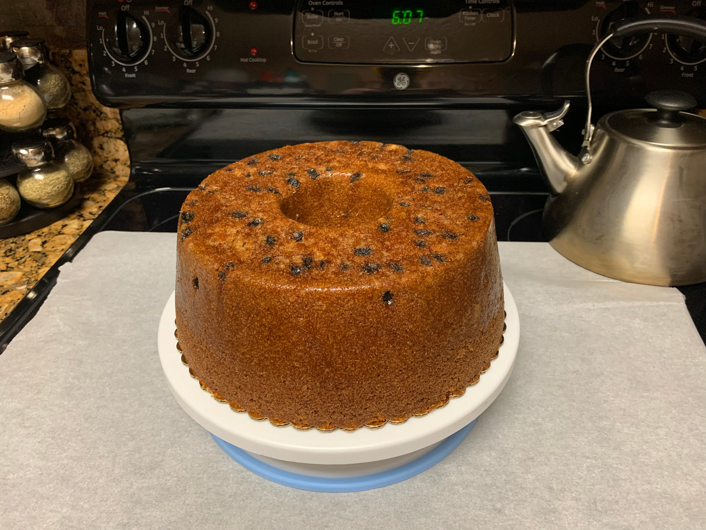 Carrot pound cake